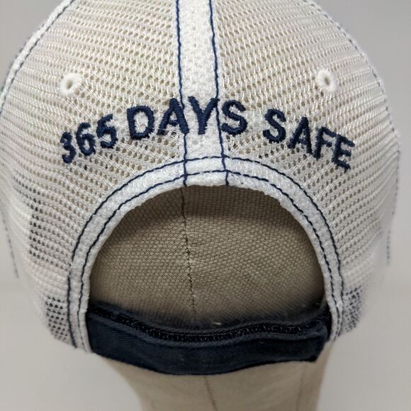 District Men's Zero Zone Gold Club Strapback Mesh Back Hat Blue White Gatorade - Picture 9 of 13